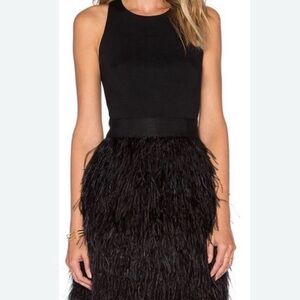 Milly Black Sequin Dress